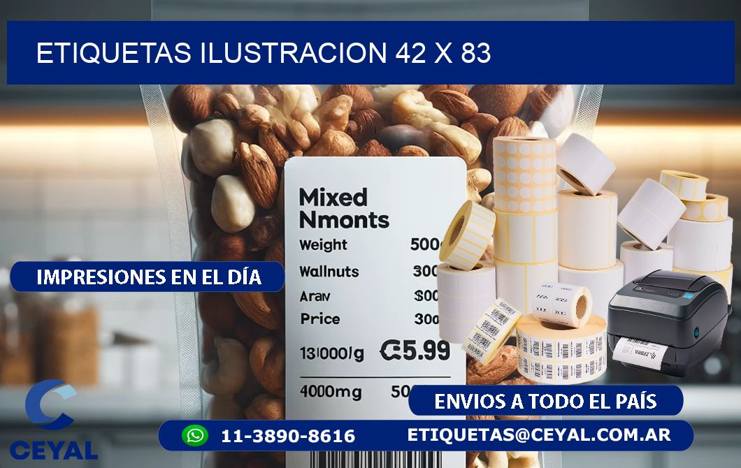 etiquetas ilustracion 42 x 83