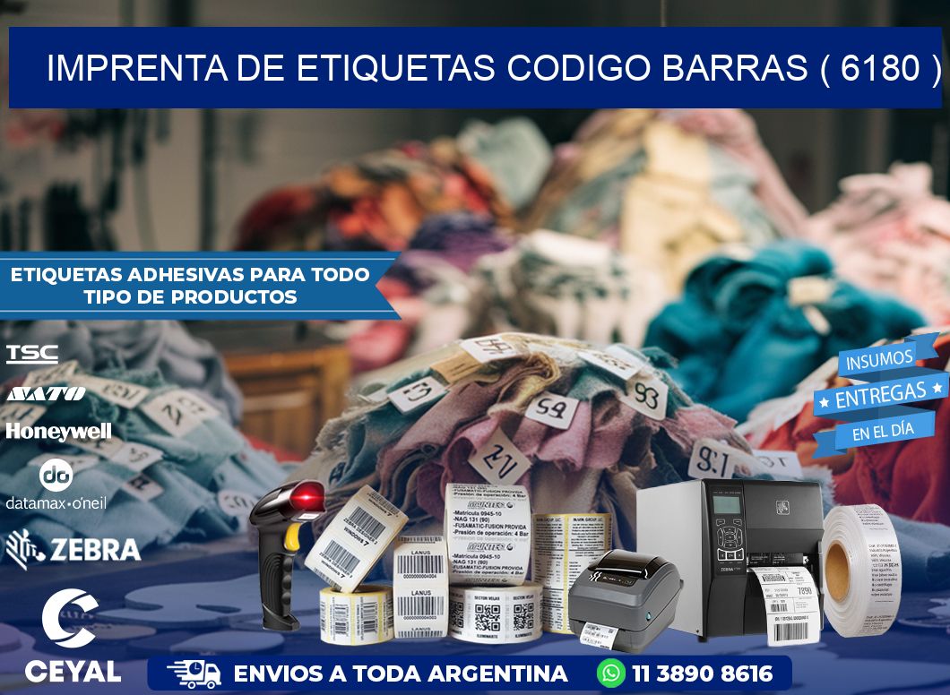 imprenta de etiquetas codigo barras ( 6180 )