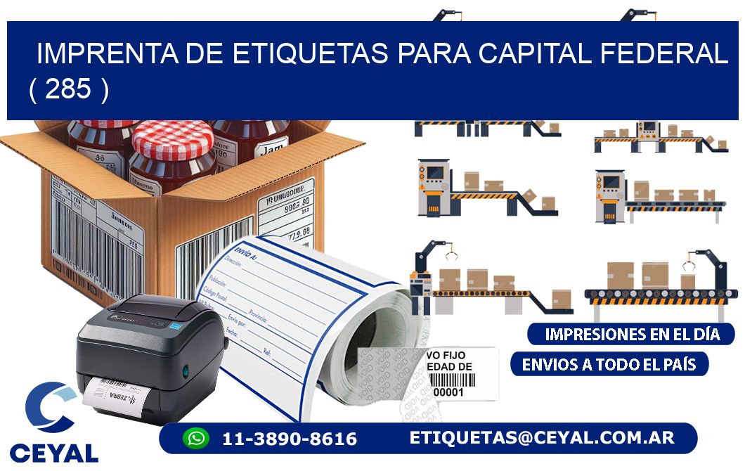 imprenta de etiquetas para capital federal  ( 285 )