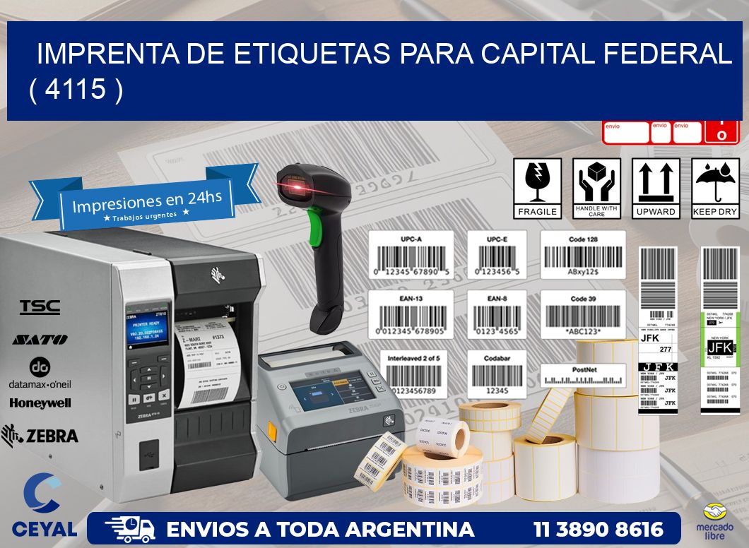 imprenta de etiquetas para capital federal  ( 4115 )