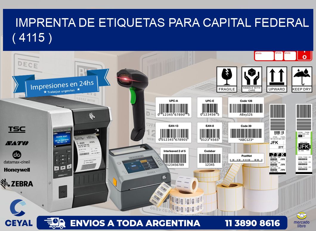 imprenta de etiquetas para capital federal  ( 4115 )