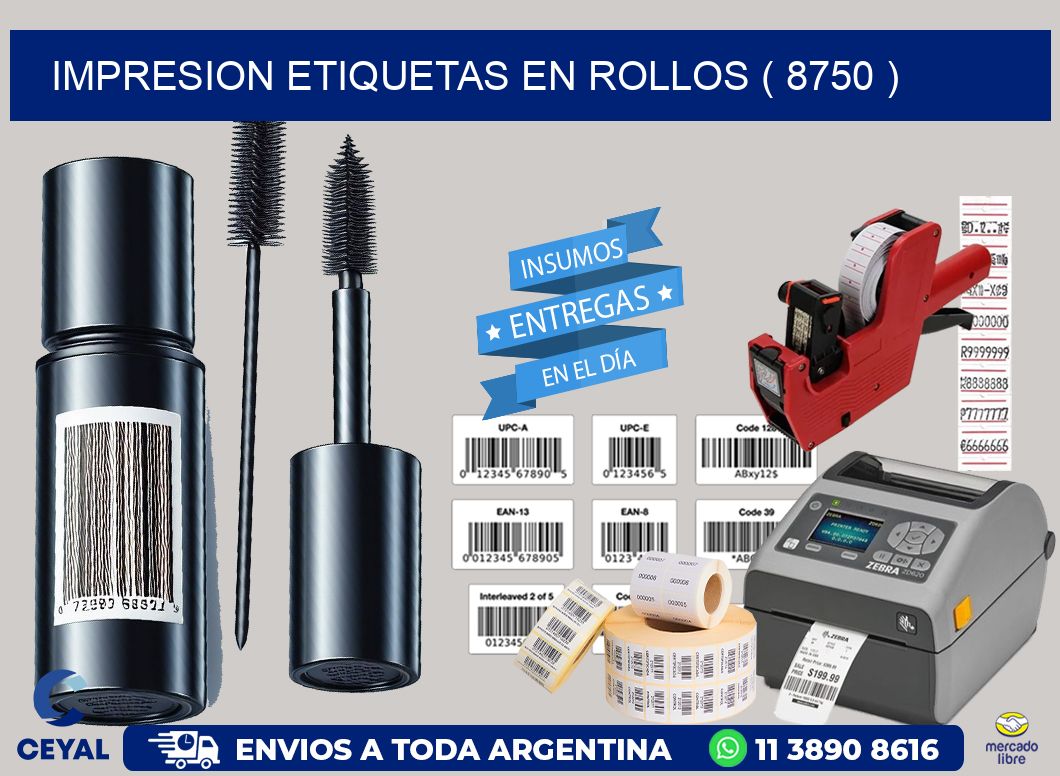 impresion etiquetas en rollos ( 8750 )