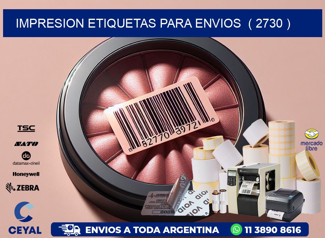 impresion etiquetas para envios  ( 2730 )