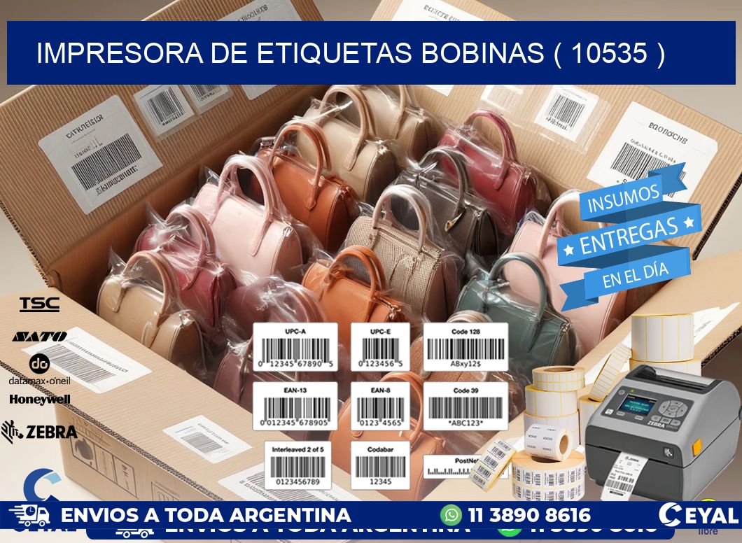 impresora de etiquetas bobinas ( 10535 )