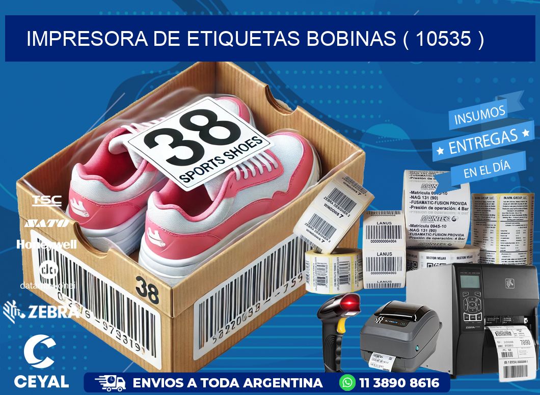 impresora de etiquetas bobinas ( 10535 )