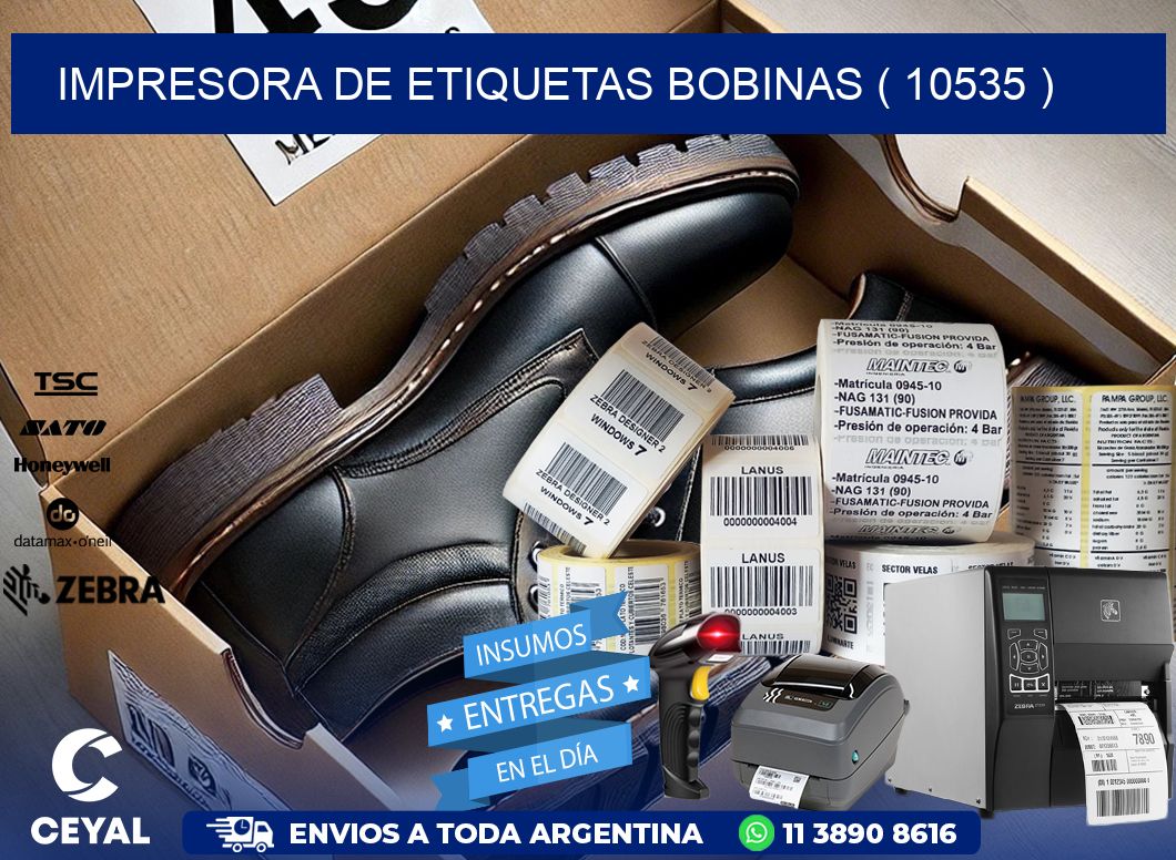 impresora de etiquetas bobinas ( 10535 )