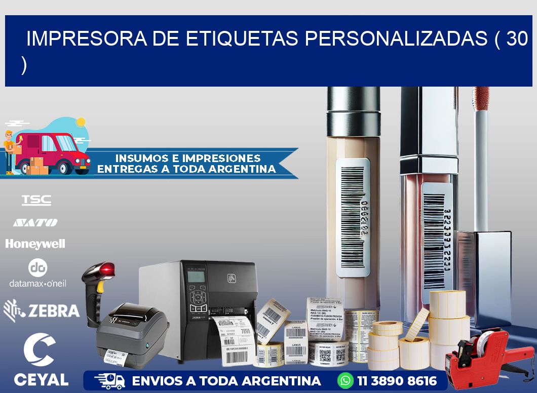impresora de etiquetas personalizadas ( 30 )