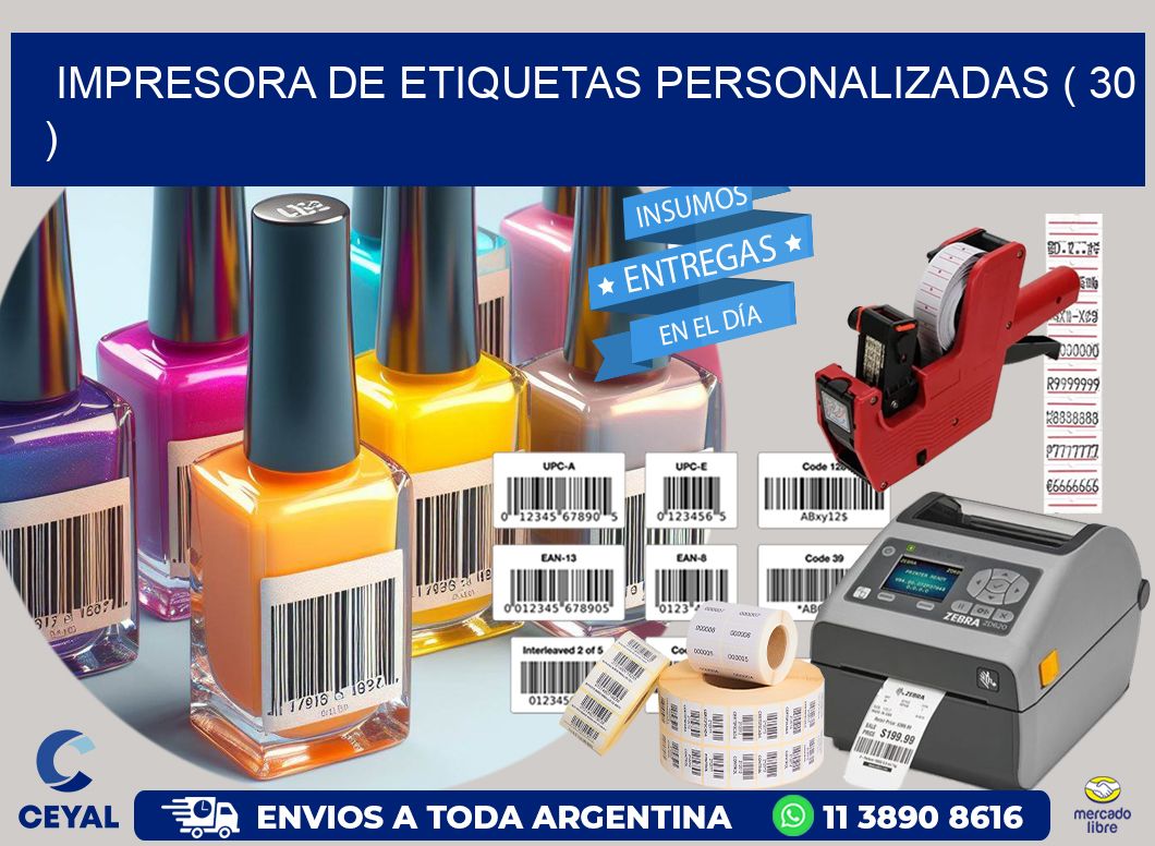 impresora de etiquetas personalizadas ( 30 )