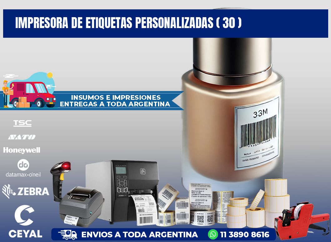 impresora de etiquetas personalizadas ( 30 )
