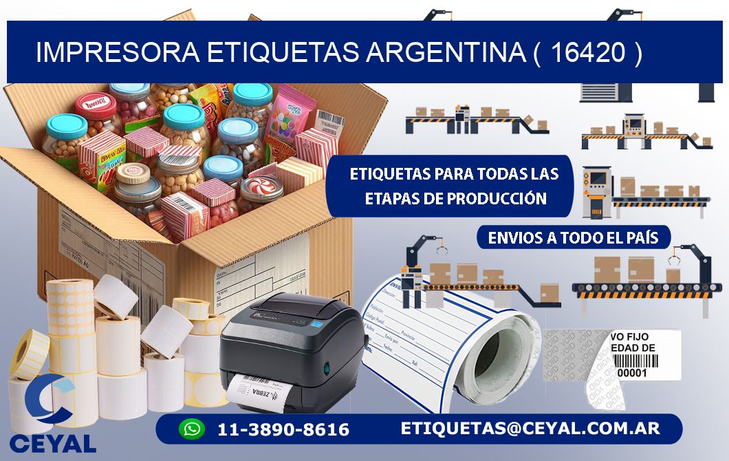 impresora etiquetas argentina ( 16420 )