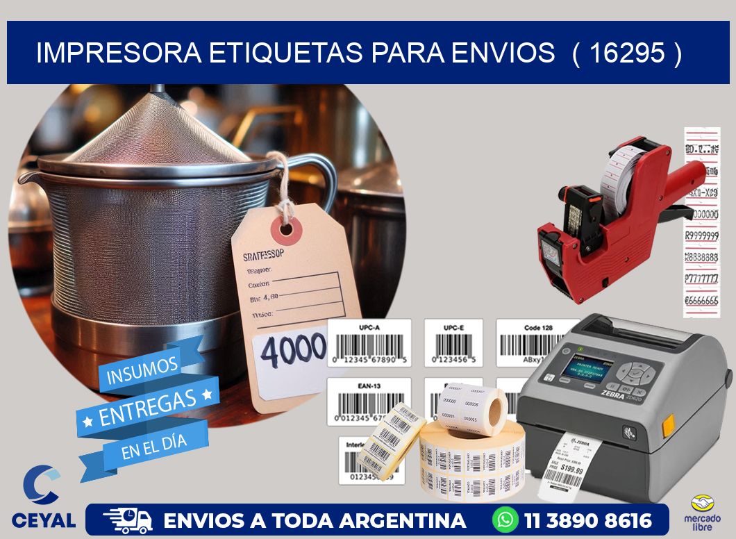 impresora etiquetas para envios  ( 16295 )