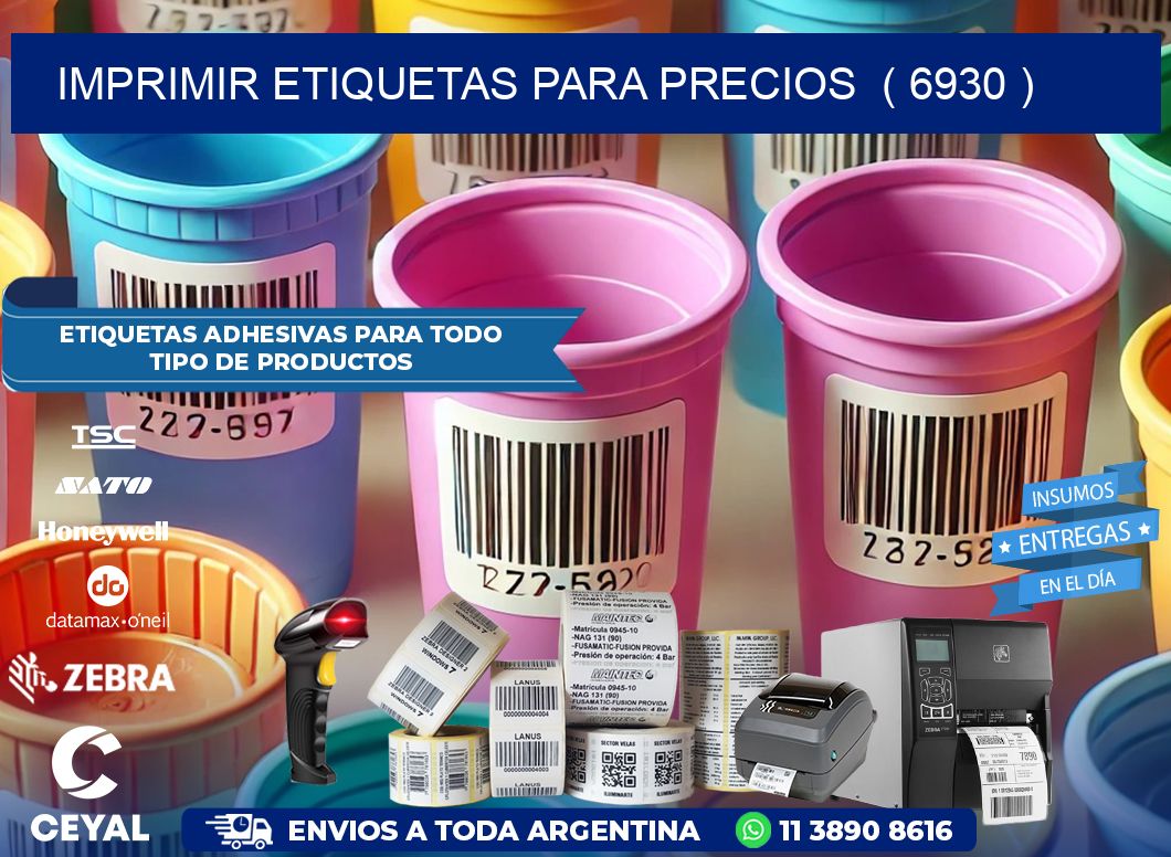 imprimir etiquetas para precios  ( 6930 )