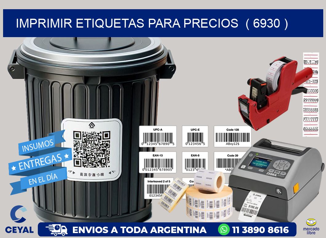 imprimir etiquetas para precios  ( 6930 )