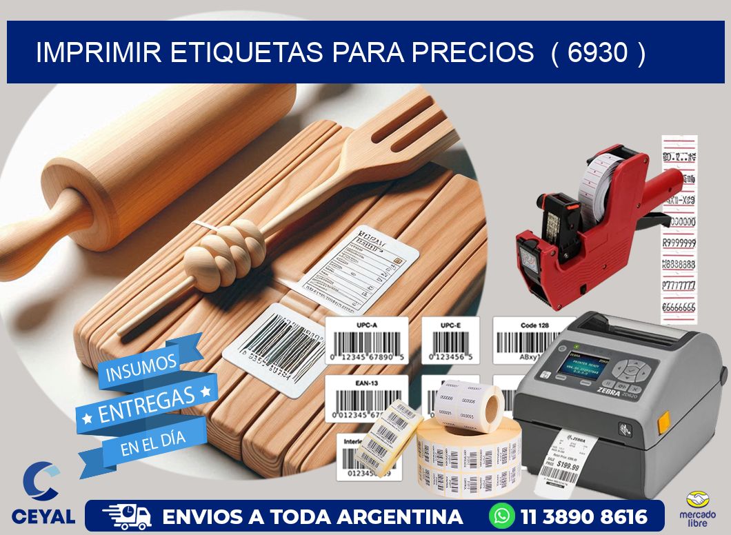 imprimir etiquetas para precios  ( 6930 )