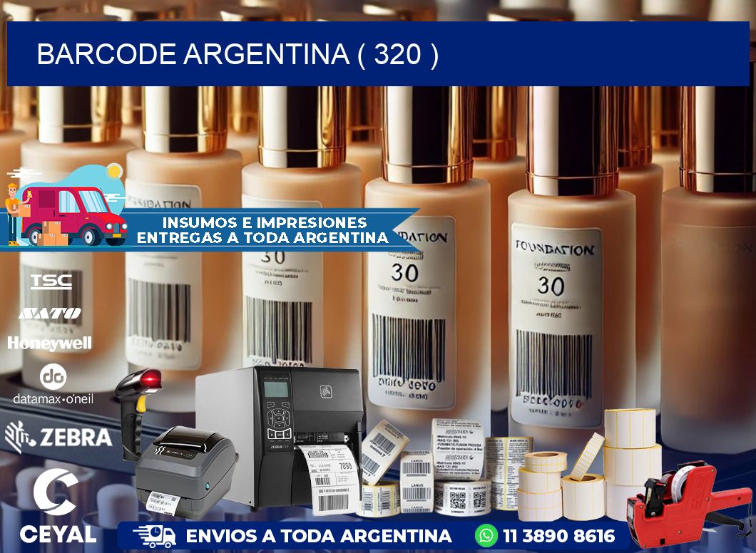 BARCODE ARGENTINA ( 320 )