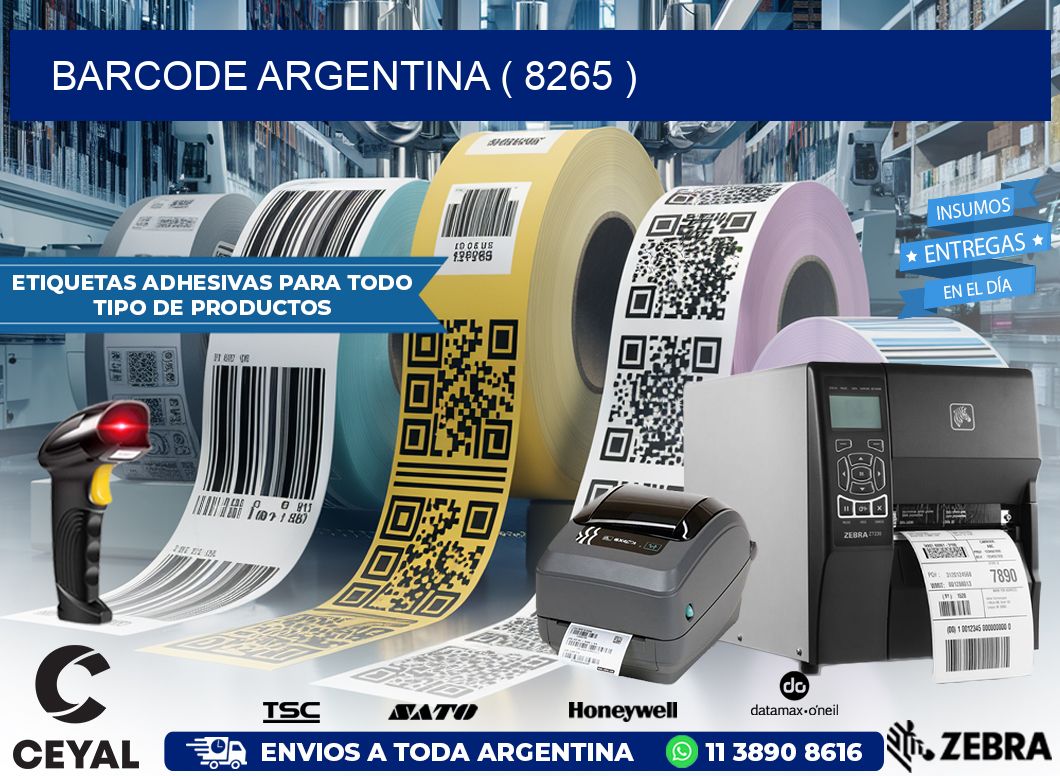 BARCODE ARGENTINA ( 8265 )