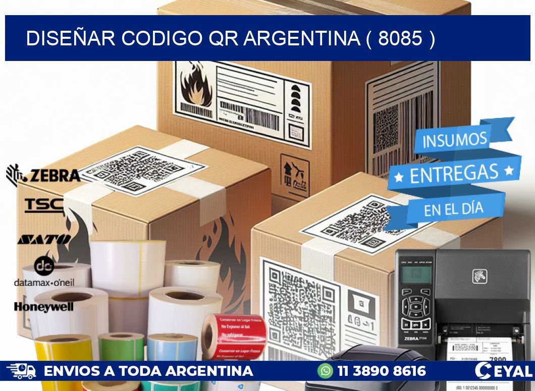 DISEÑAR CODIGO QR ARGENTINA ( 8085 )