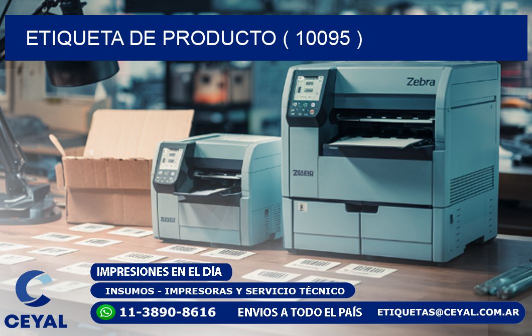 ETIQUETA DE PRODUCTO ( 10095 )