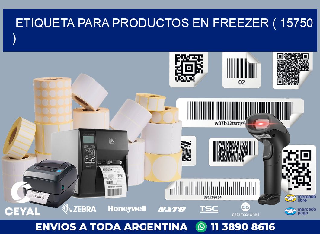 ETIQUETA PARA PRODUCTOS EN FREEZER ( 15750 )