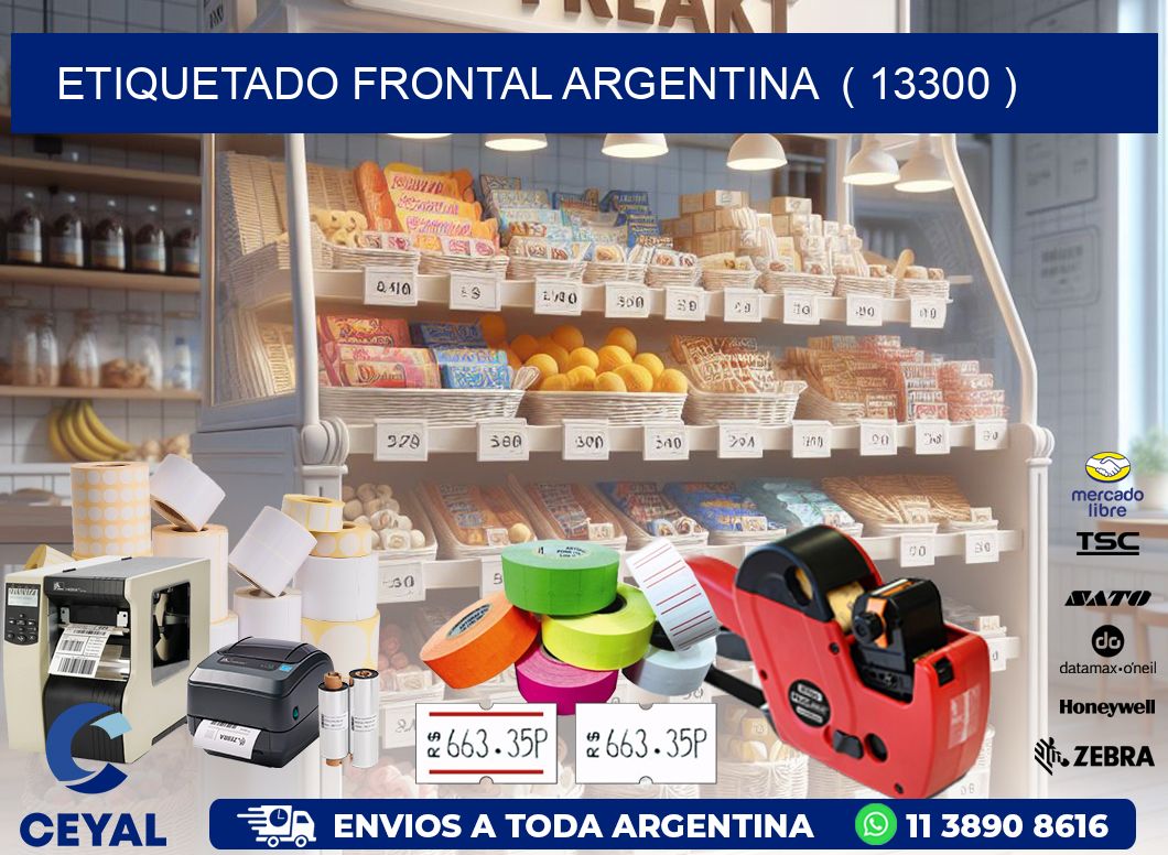 ETIQUETADO FRONTAL ARGENTINA  ( 13300 )