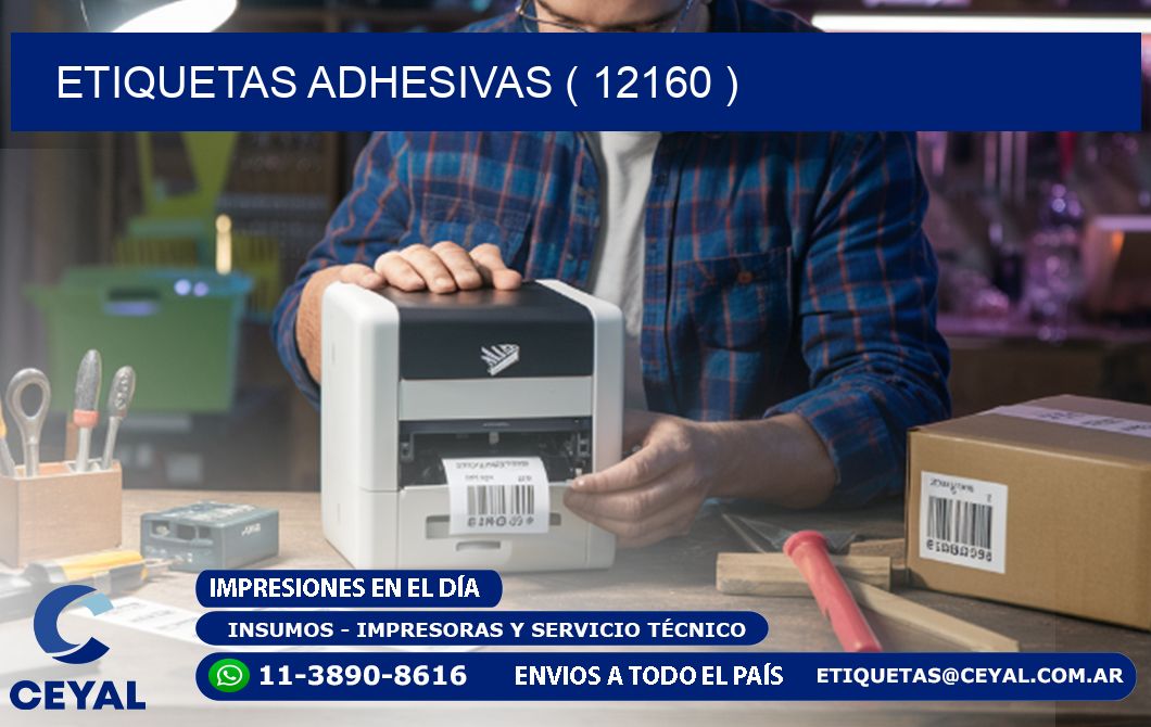 ETIQUETAS ADHESIVAS ( 12160 )