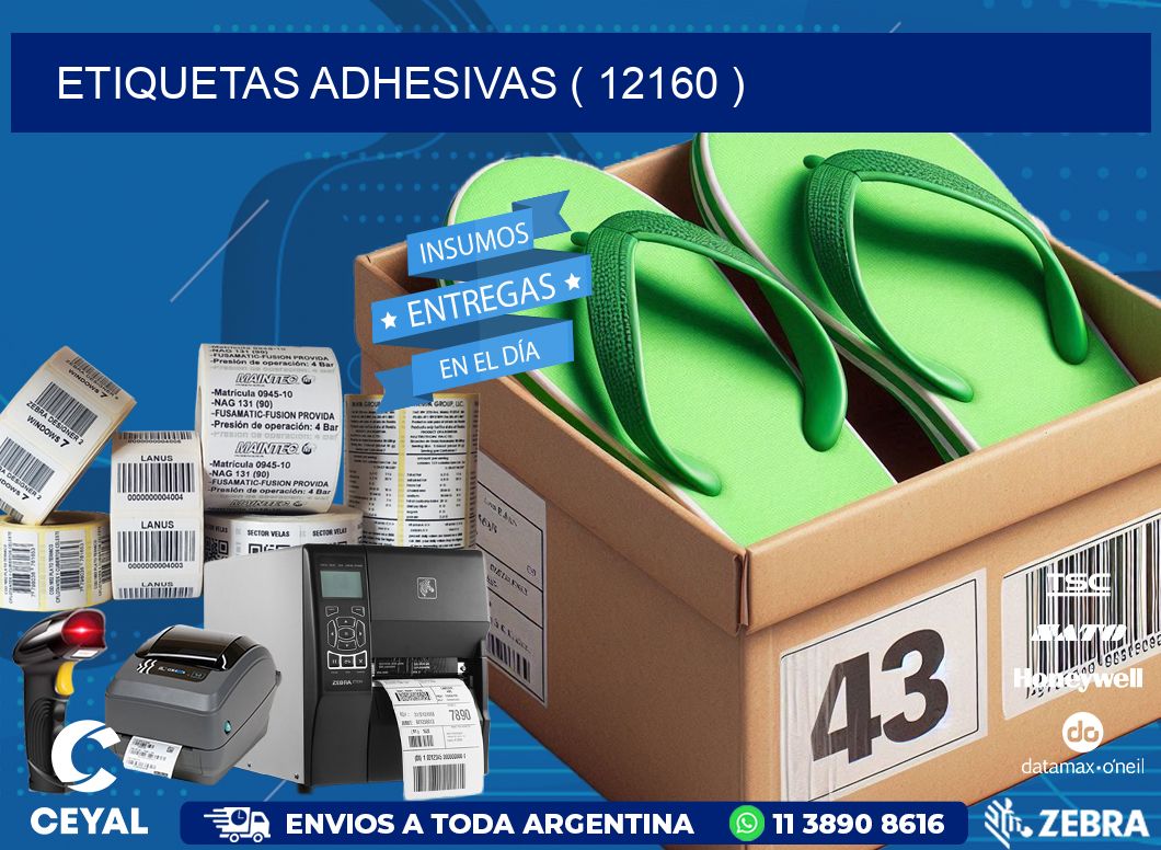 ETIQUETAS ADHESIVAS ( 12160 )
