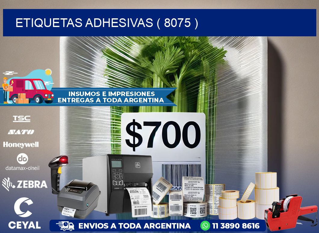 ETIQUETAS ADHESIVAS ( 8075 )