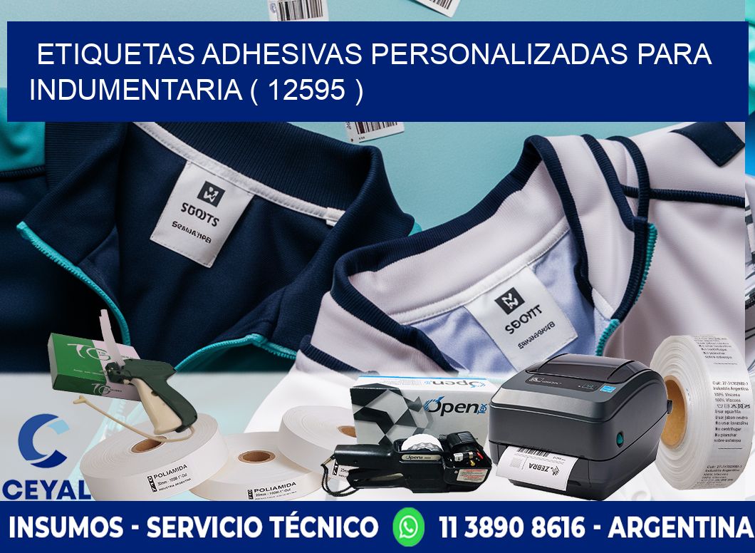 ETIQUETAS ADHESIVAS PERSONALIZADAS PARA INDUMENTARIA ( 12595 )