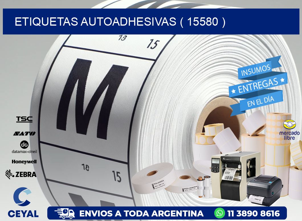ETIQUETAS AUTOADHESIVAS ( 15580 )