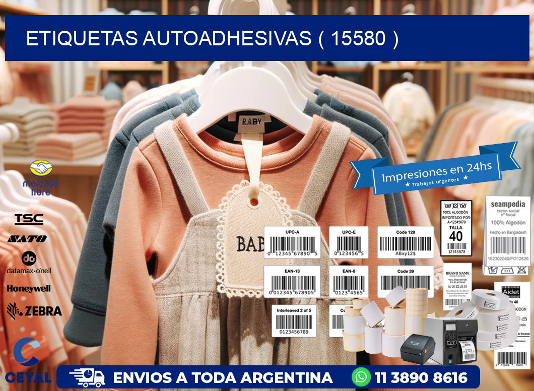 ETIQUETAS AUTOADHESIVAS ( 15580 )