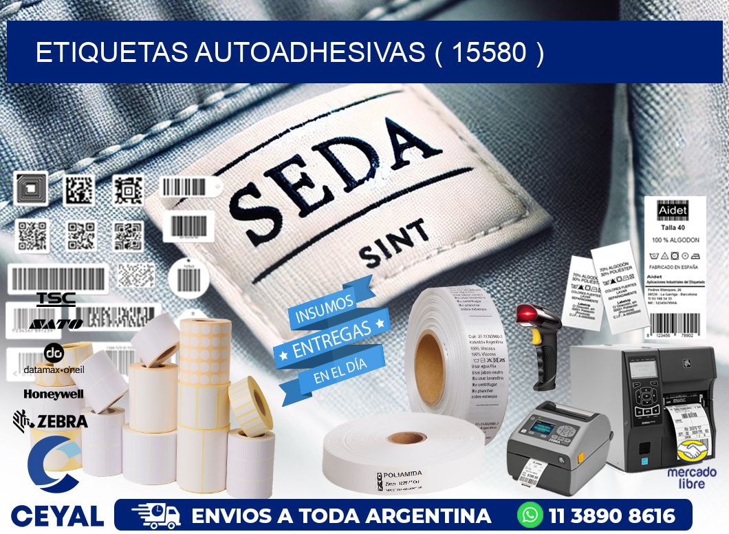 ETIQUETAS AUTOADHESIVAS ( 15580 )