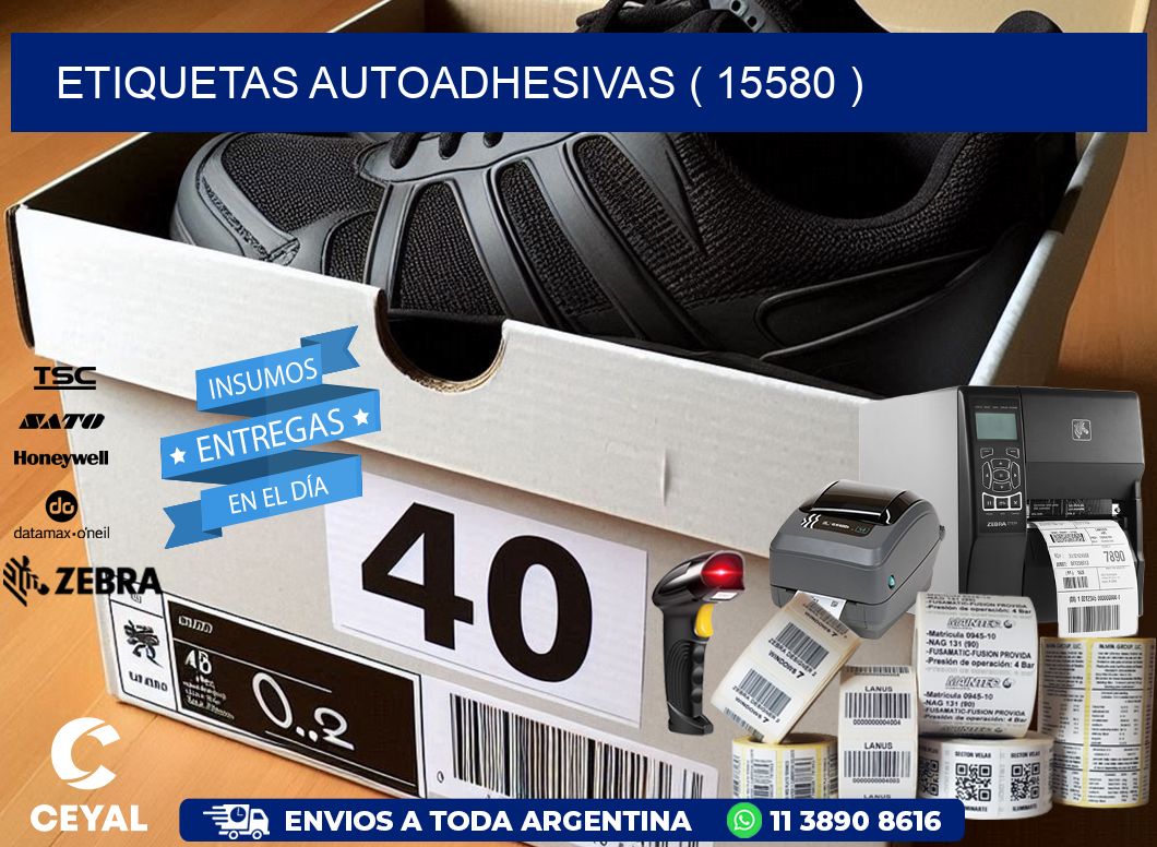 ETIQUETAS AUTOADHESIVAS ( 15580 )