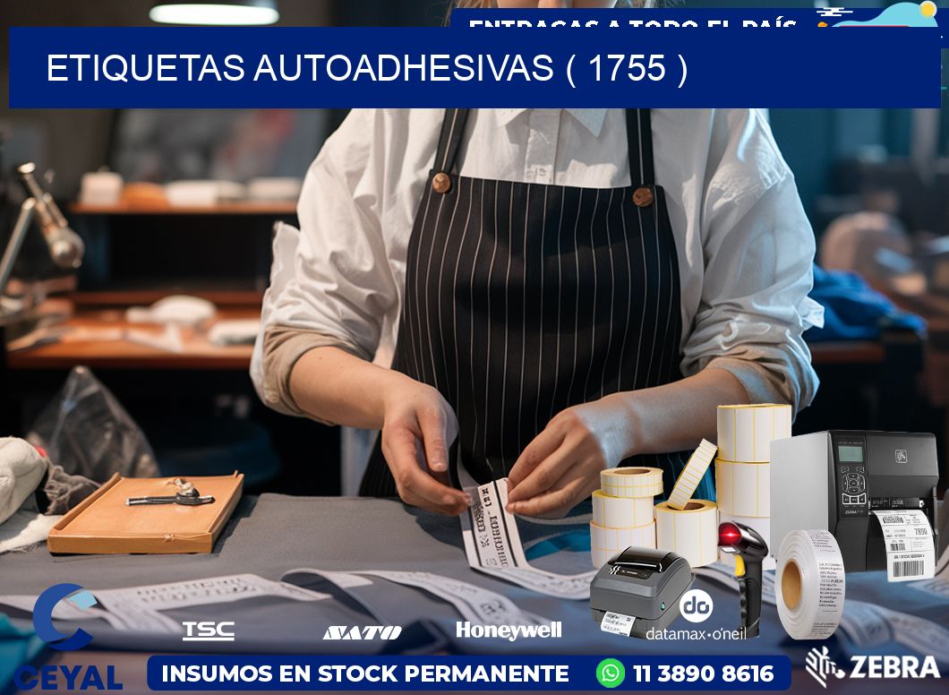 ETIQUETAS AUTOADHESIVAS ( 1755 )