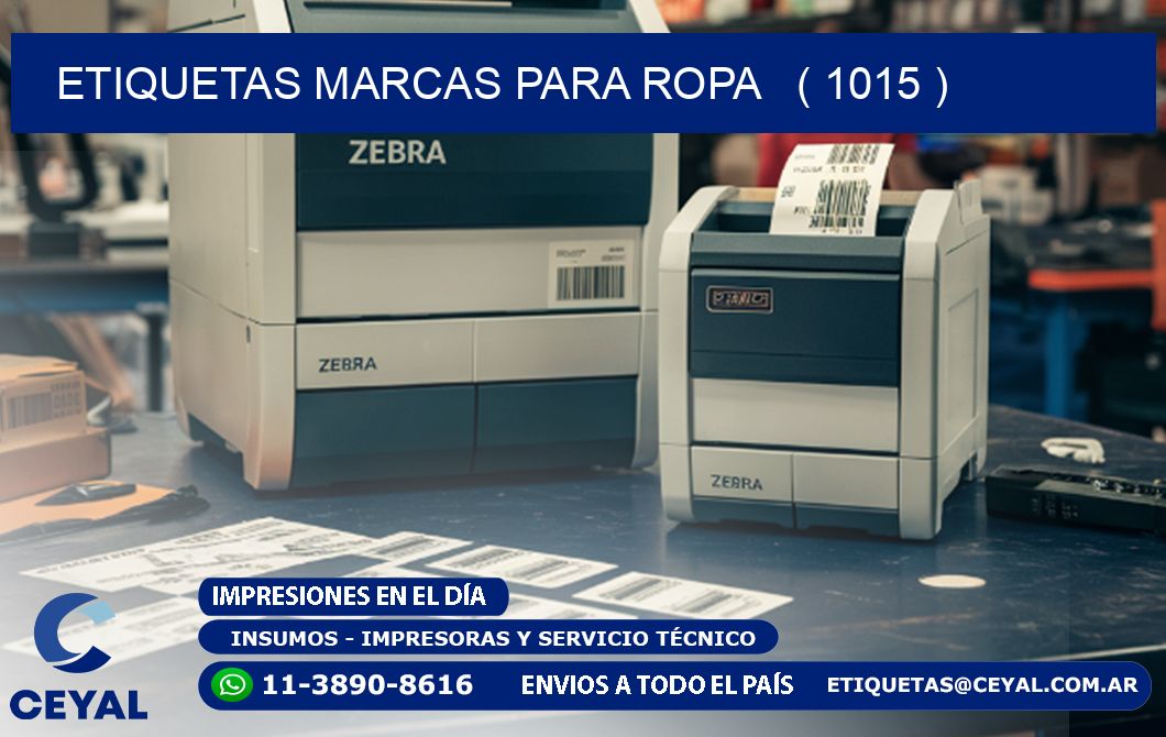 ETIQUETAS MARCAS PARA ROPA   ( 1015 )