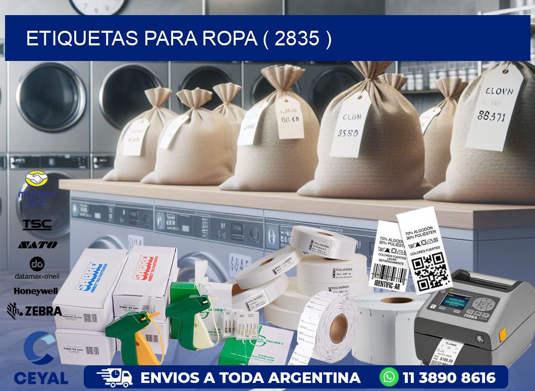 ETIQUETAS PARA ROPA ( 2835 )