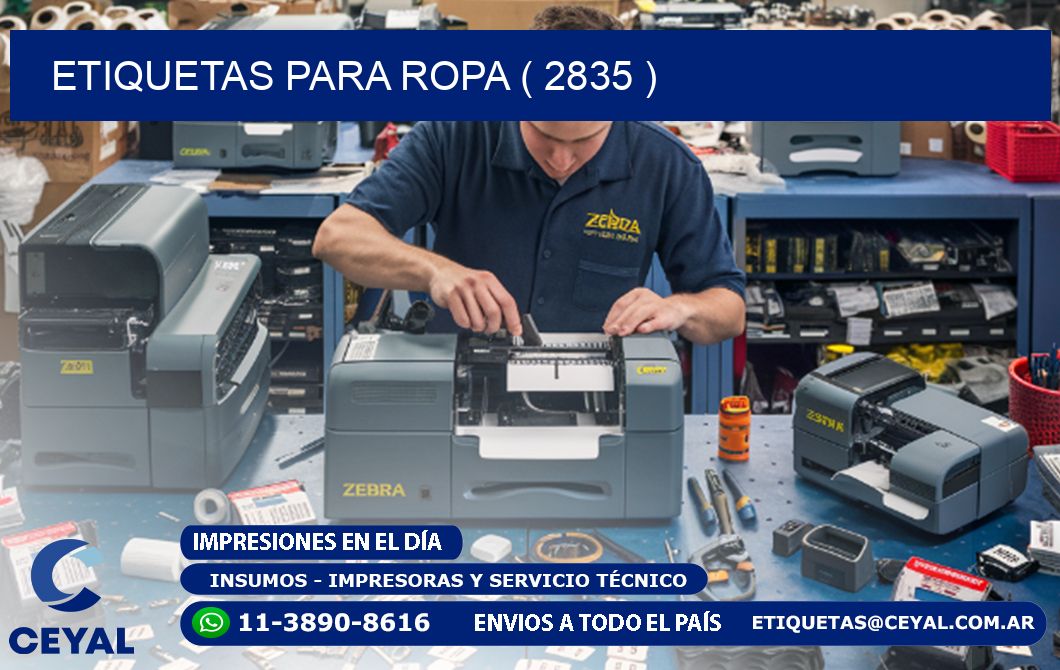 ETIQUETAS PARA ROPA ( 2835 )