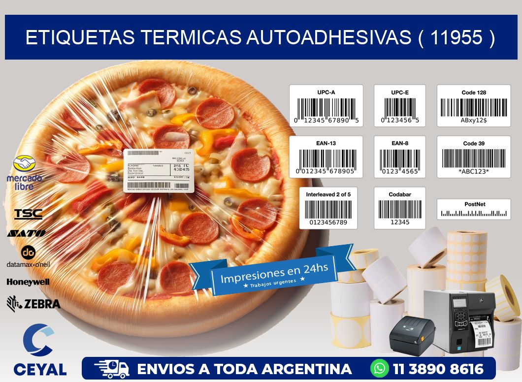 ETIQUETAS TERMICAS AUTOADHESIVAS ( 11955 )