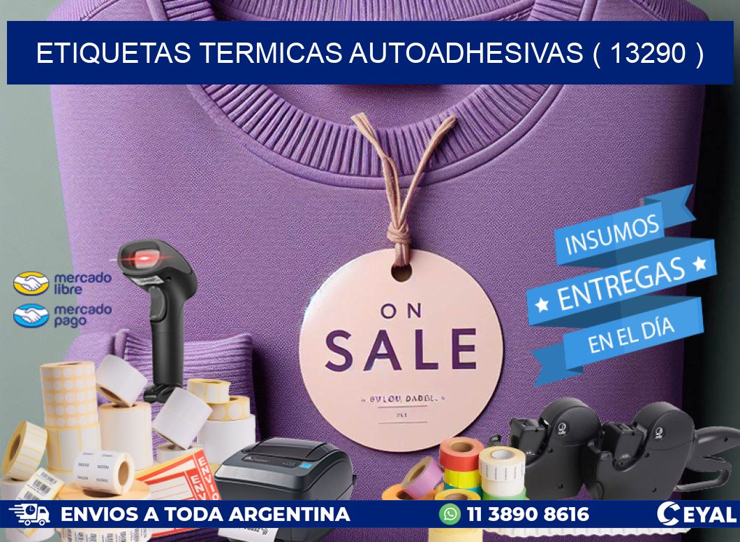 ETIQUETAS TERMICAS AUTOADHESIVAS ( 13290 )