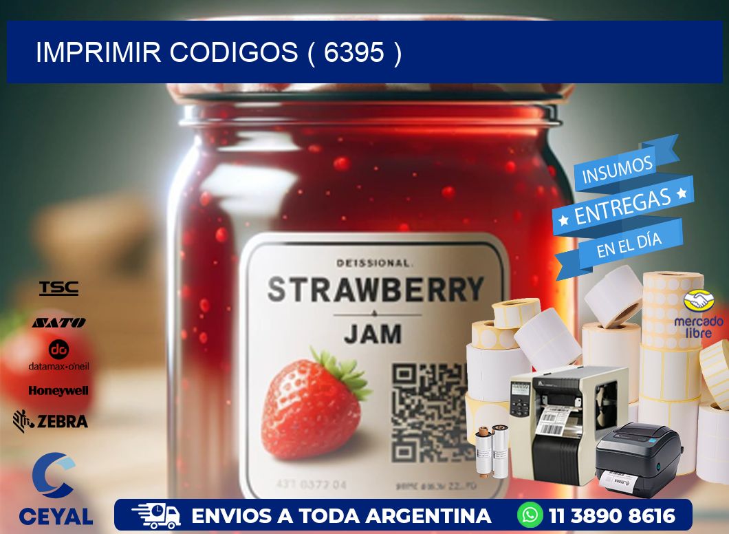 IMPRIMIR CODIGOS ( 6395 )