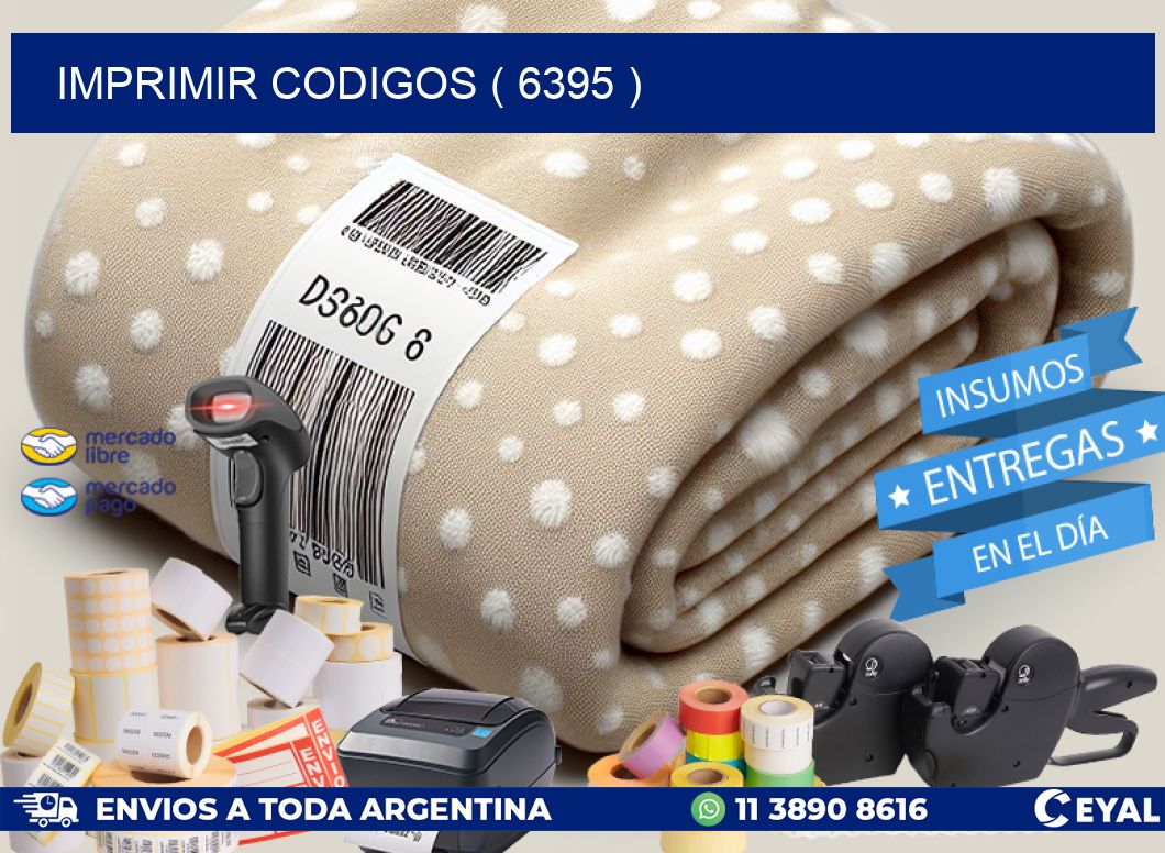 IMPRIMIR CODIGOS ( 6395 )