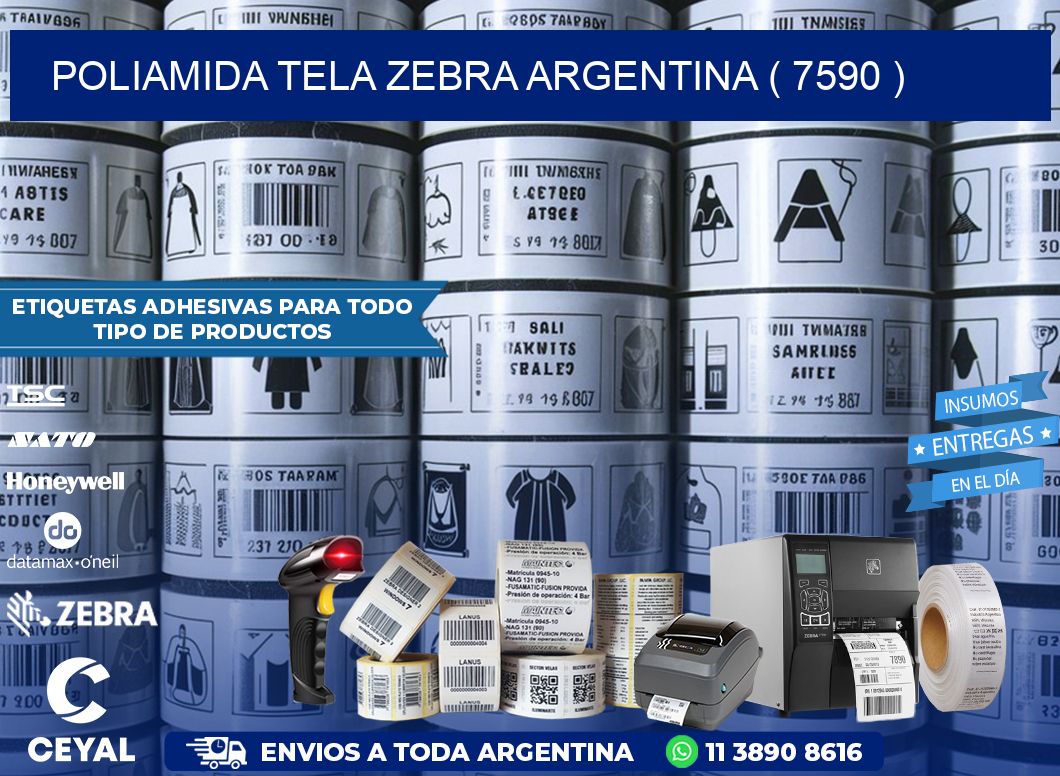 POLIAMIDA TELA ZEBRA ARGENTINA ( 7590 )