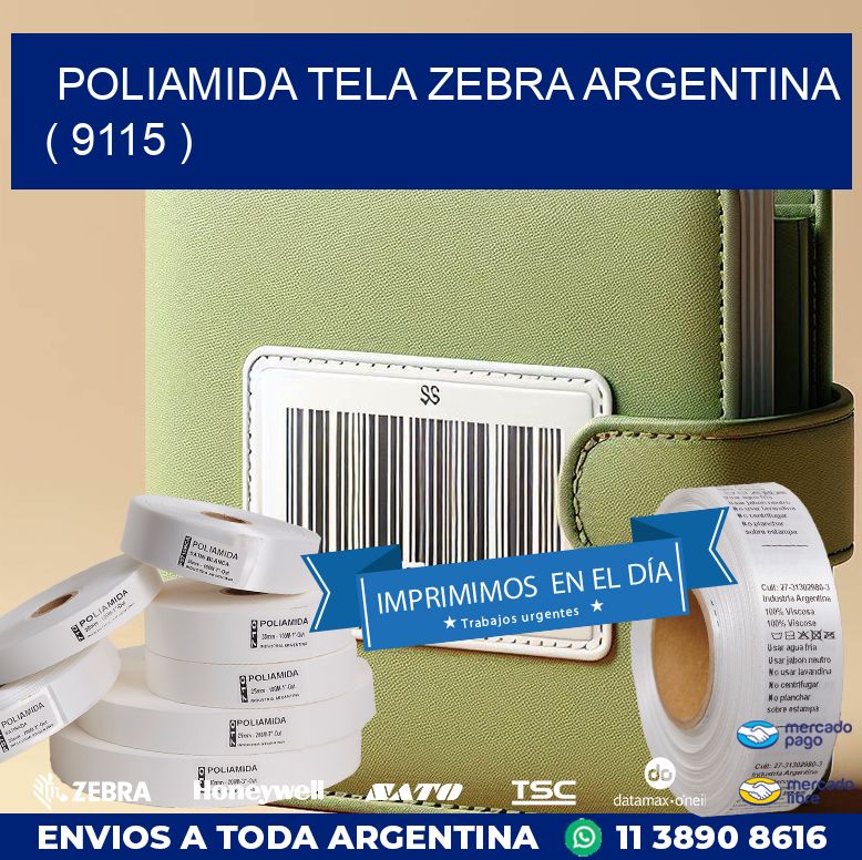 POLIAMIDA TELA ZEBRA ARGENTINA ( 9115 )