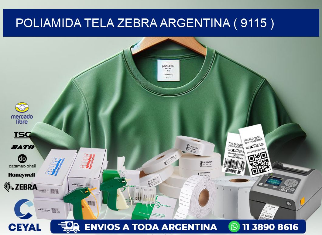 POLIAMIDA TELA ZEBRA ARGENTINA ( 9115 )