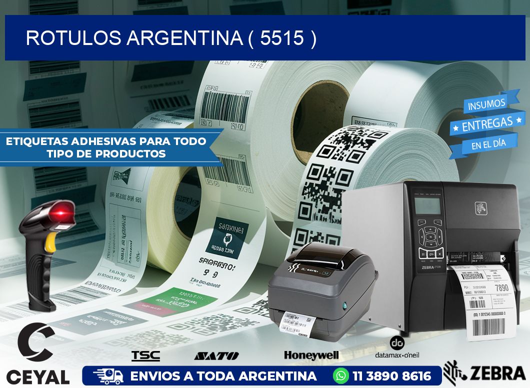 ROTULOS ARGENTINA ( 5515 )
