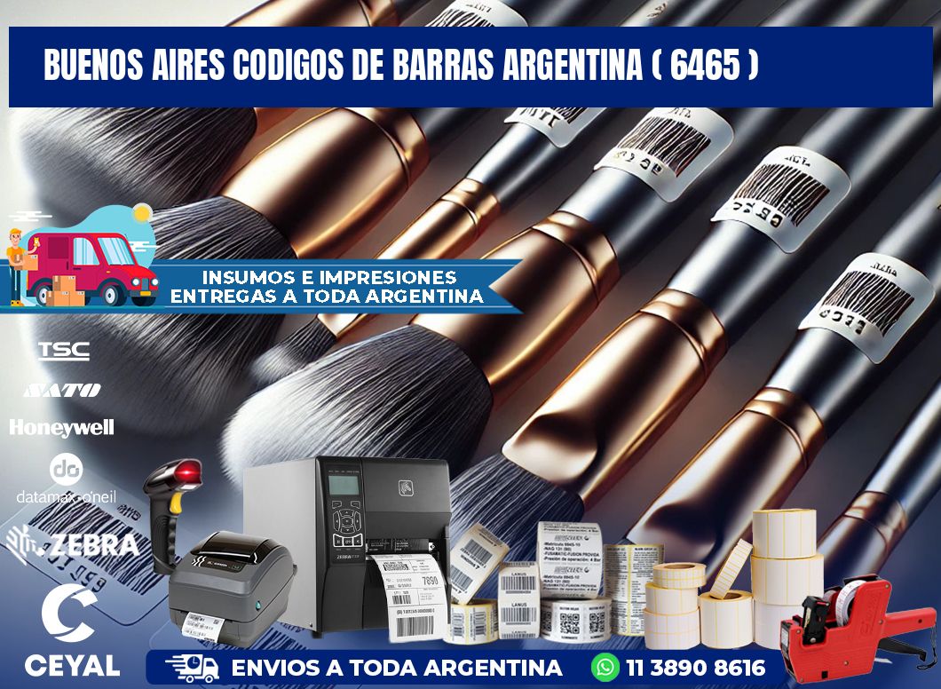 buenos aires codigos de barras argentina ( 6465 )