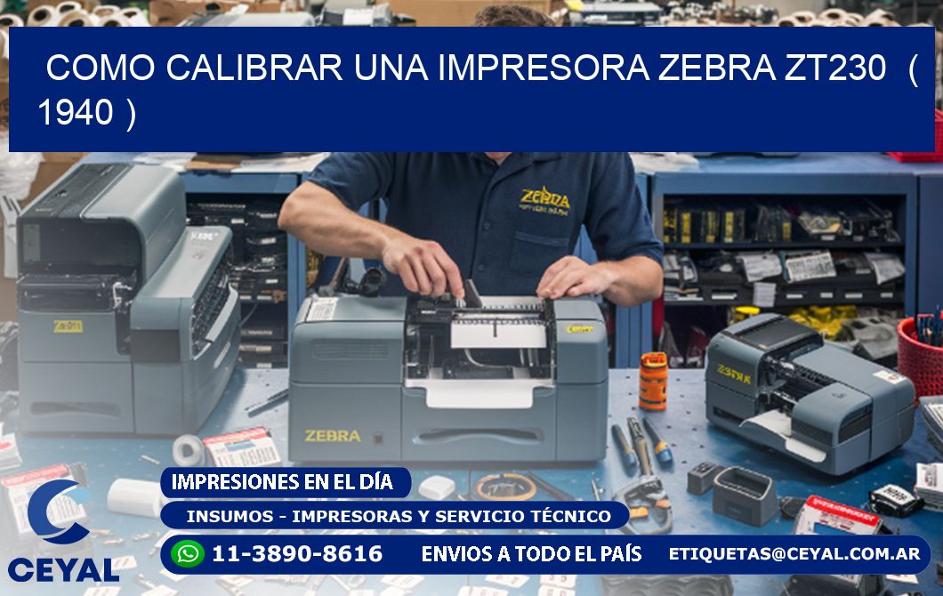 como calibrar una impresora zebra zt230  ( 1940 )