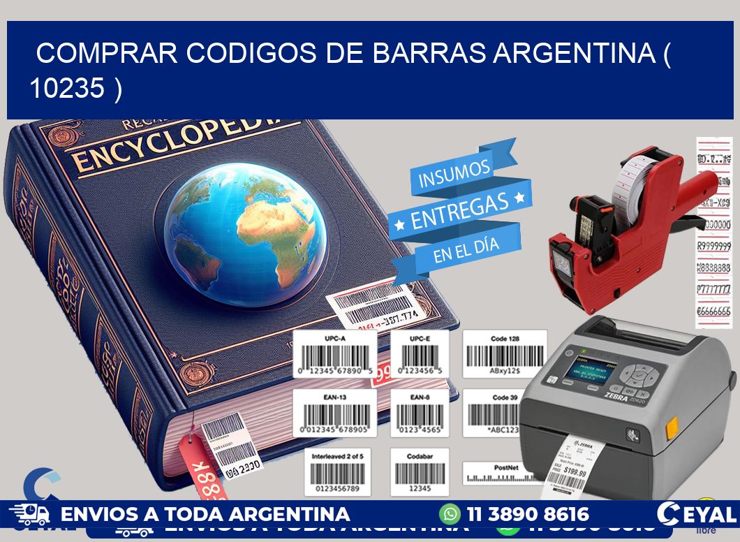 comprar codigos de barras argentina ( 10235 )