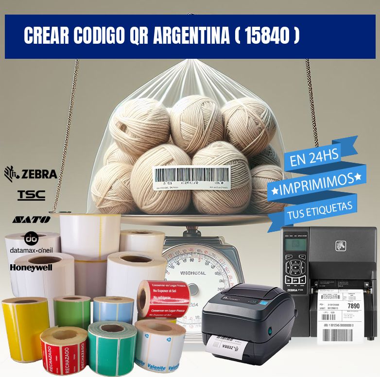 crear codigo qr argentina ( 15840 )