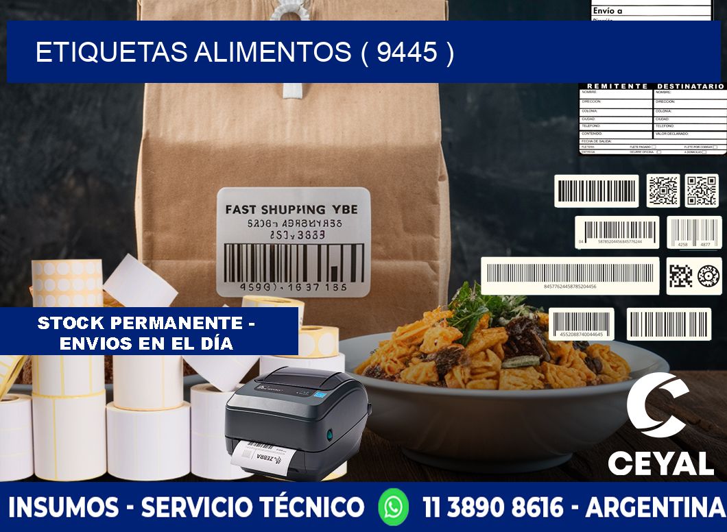 etiquetas alimentos ( 9445 )