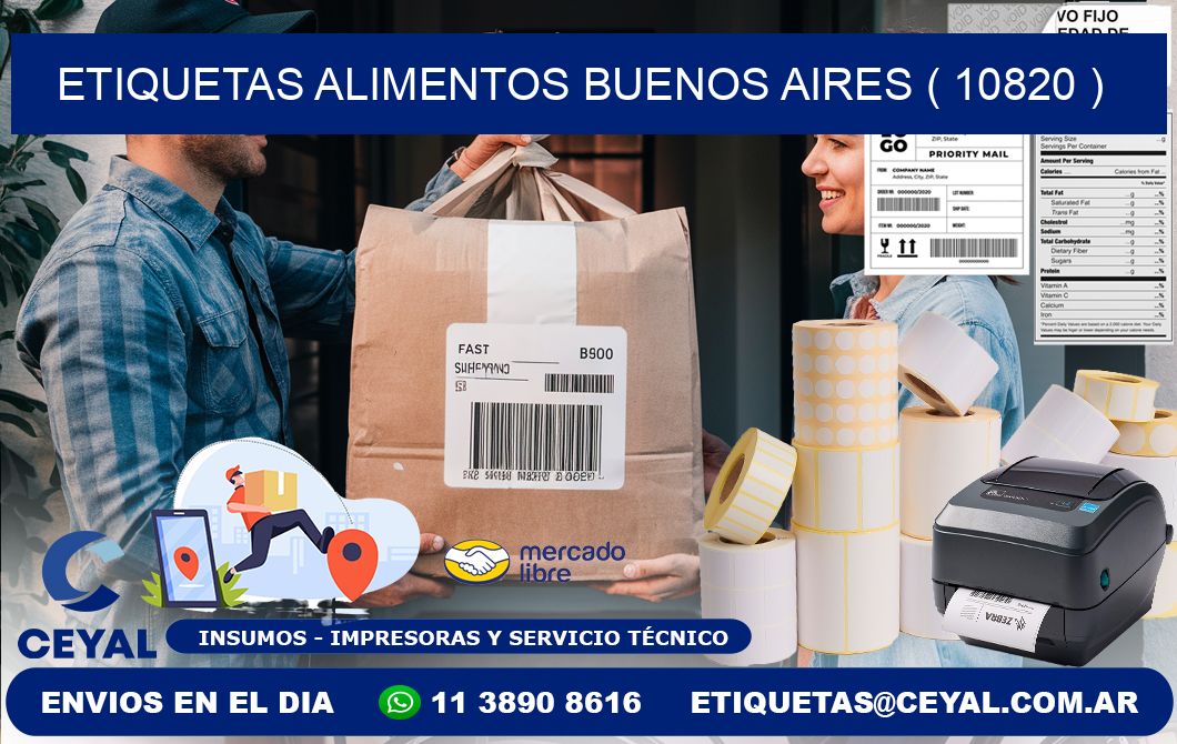 etiquetas alimentos buenos aires ( 10820 )